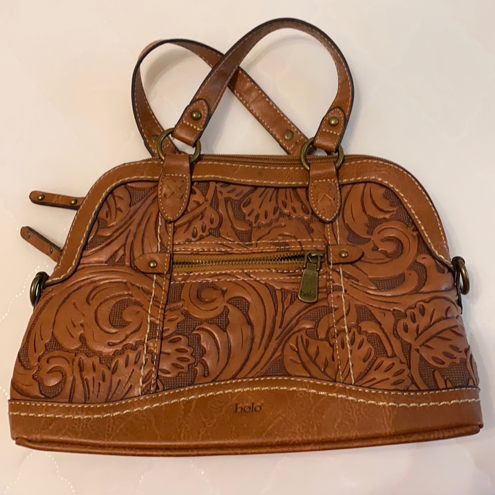 Tooled purse